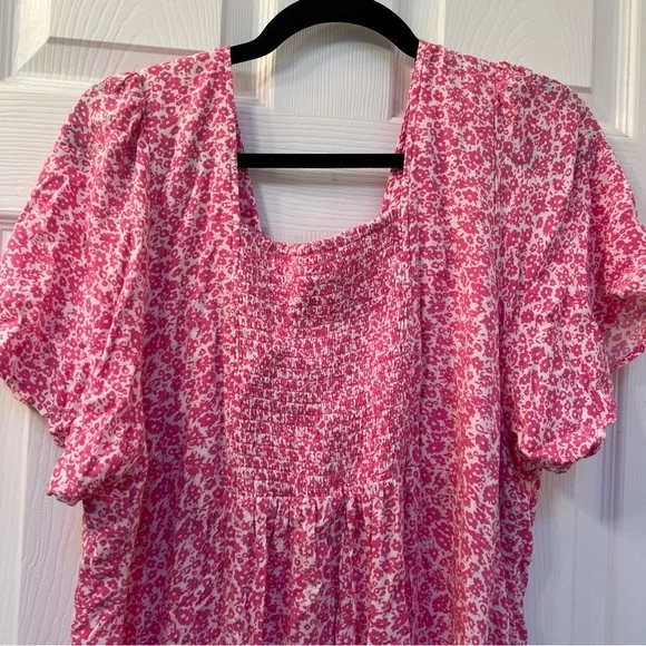 Pink & White Floral Maxi Dress 🌸 - Picture 6 of 8